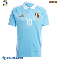 Fotballdrakt Herre Belgia Romelu Lukaku #10 Bortedrakt EM 2024 Kortermet